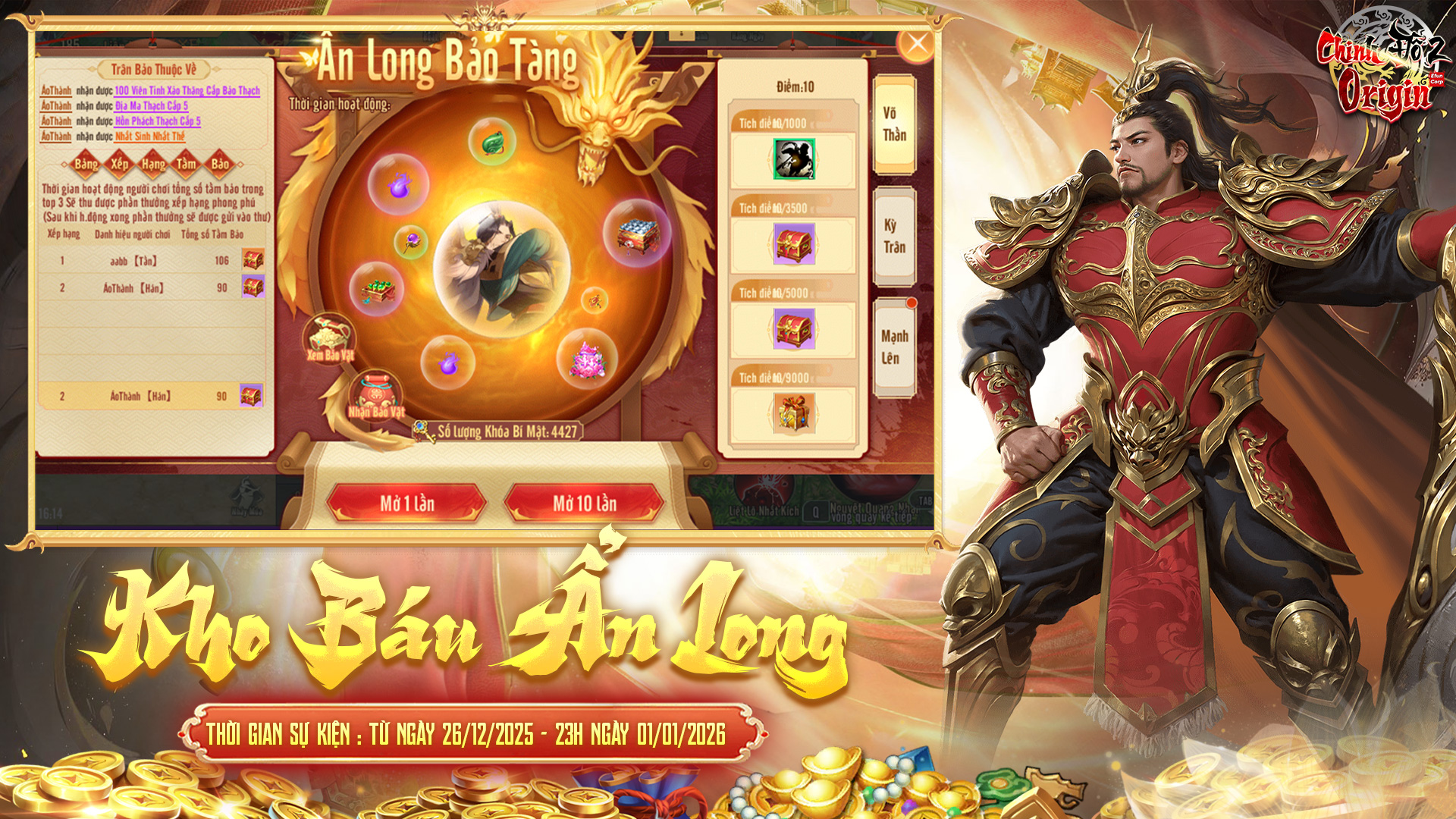 Kho Báu Ẩn Long - Bảo Vật Xuất Thế