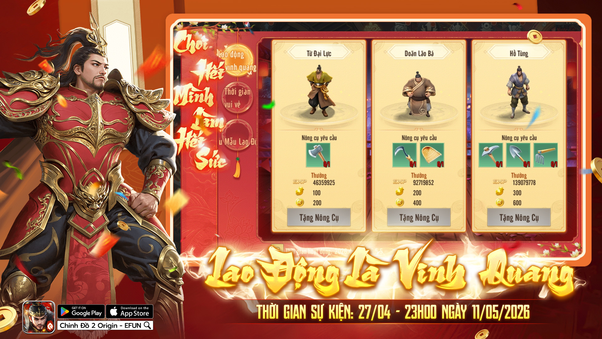 Chuỗi Sự Kiện Lao Động Là Vinh Quang